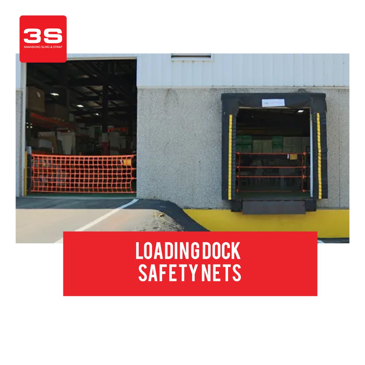 DOCK SAFETY BARRIER NET